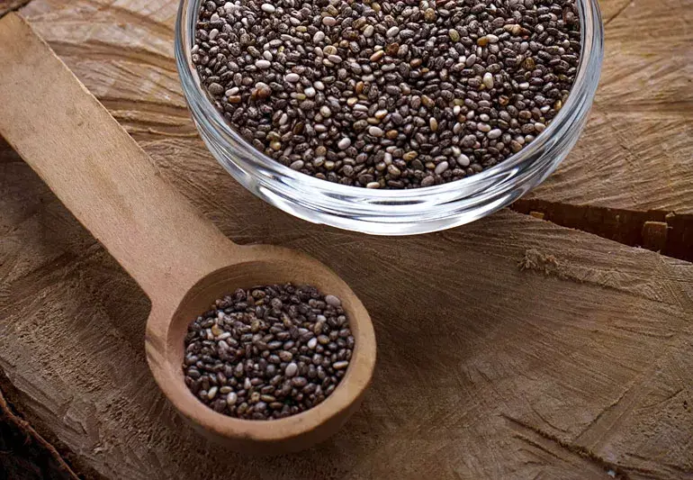 Healthy seeds, chia seeds